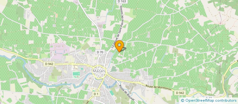 localisation de l'entreprise MONSIEUR ERIC BAGNOL  MAZAN