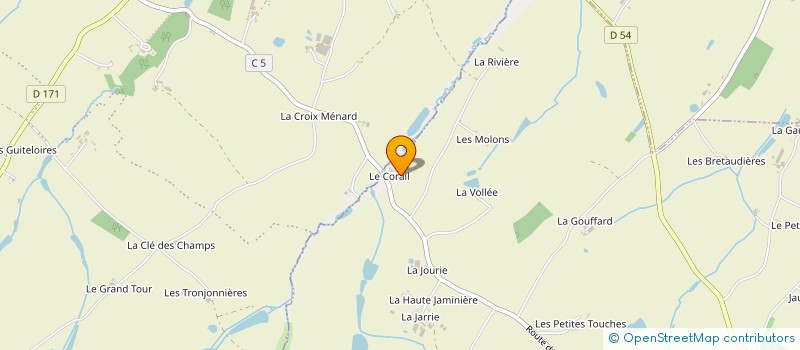 localisation de l'entreprise MONSIEUR ERIC BAILLARGEAU à LYS-HAUT-LAYON