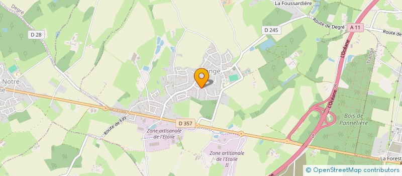 localisation de l'entreprise MONSIEUR ERIC BAILLY  TRANGE