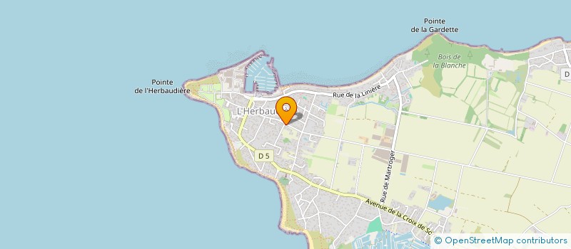 localisation de l'entreprise MONSIEUR ERIC BAILLY à NOIRMOUTIER-EN-L'ILE