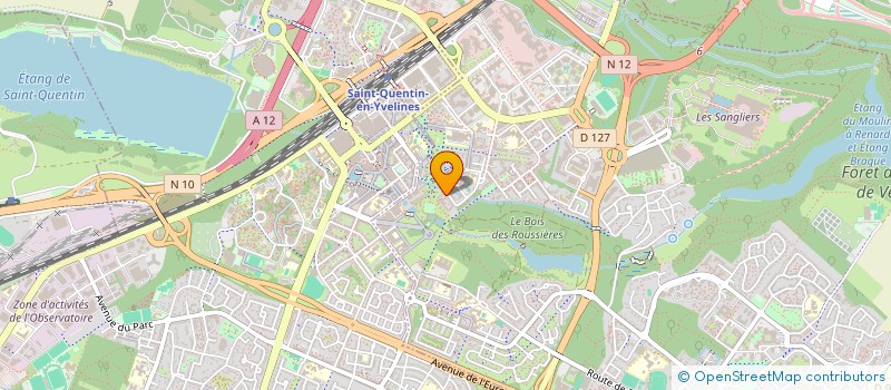 localisation de l'entreprise MONSIEUR ERIC BAISSETTE  GUYANCOURT