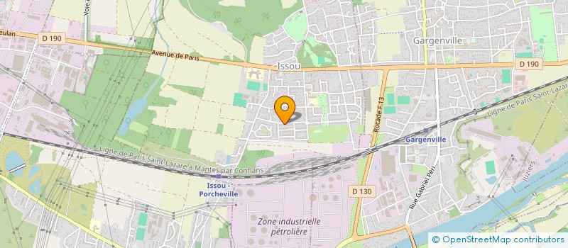 localisation de l'entreprise MONSIEUR ERIC BALAVOINE à ISSOU