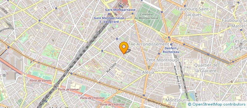 localisation de l'entreprise MONSIEUR ERIC BALLOT  PARIS