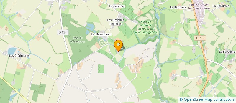 localisation de l'entreprise MONSIEUR ERIC BALLOUARD  OREE D'ANJOU