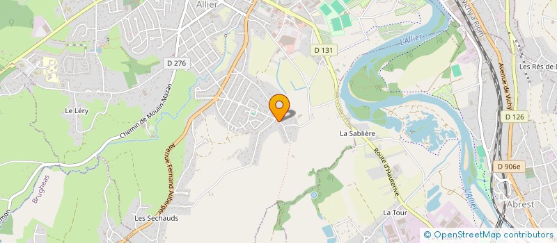 localisation de l'entreprise MONSIEUR ERIC BALZAC à BELLERIVE-SUR-ALLIER