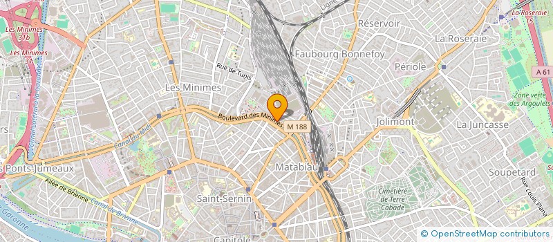 localisation de l'entreprise MONSIEUR ERIC BAMBA à TOULOUSE