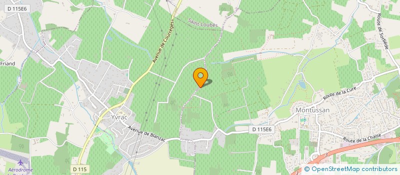 localisation de l'entreprise MONSIEUR ERIC BANCEL  MONTUSSAN