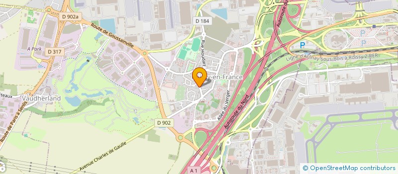 localisation de l'entreprise MONSIEUR ERIC BANSE  ROISSY-EN-FRANCE