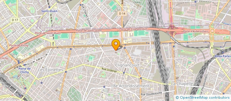 localisation de l'entreprise MONSIEUR ERIC BARBERO TOGNA  PARIS