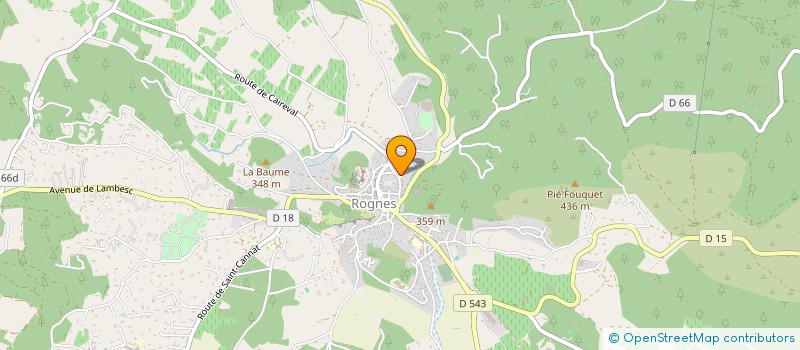 localisation de l'entreprise MONSIEUR ERIC BARBIER à ROGNES