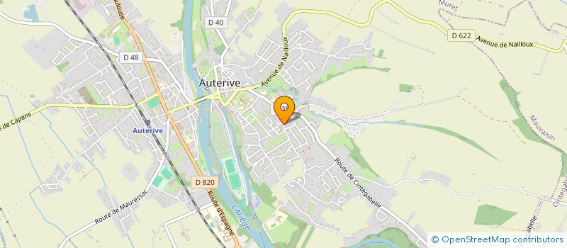 localisation de l'entreprise MONSIEUR ERIC BARBIER  AUTERIVE