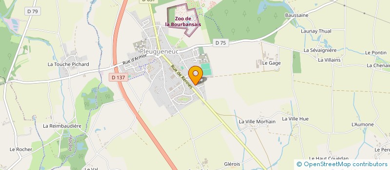 localisation de l'entreprise MONSIEUR ERIC BARBY  PLEUGUENEUC