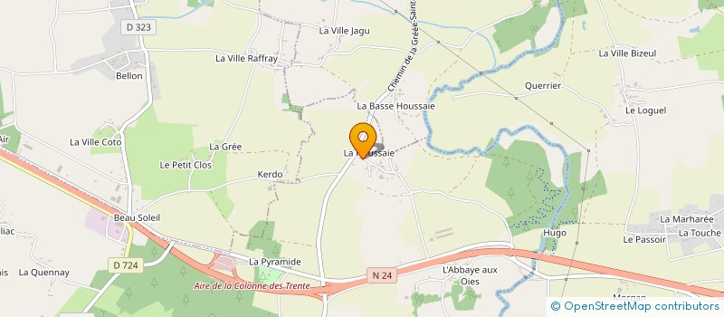 localisation de l'entreprise MONSIEUR ERIC BARDEL  GUEGON