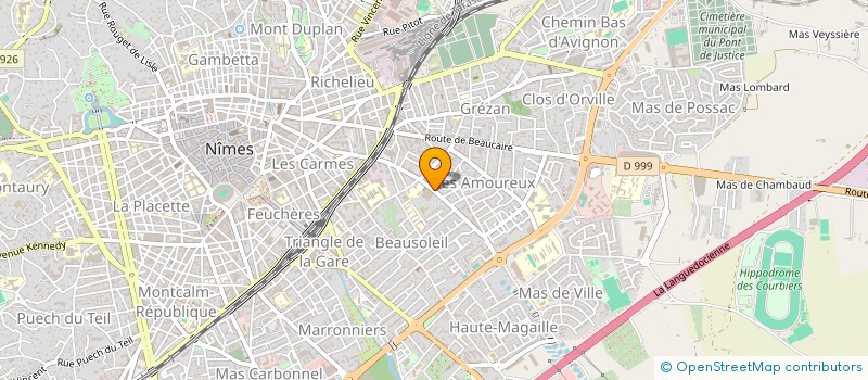 localisation de l'entreprise MONSIEUR ERIC BARDON  NIMES