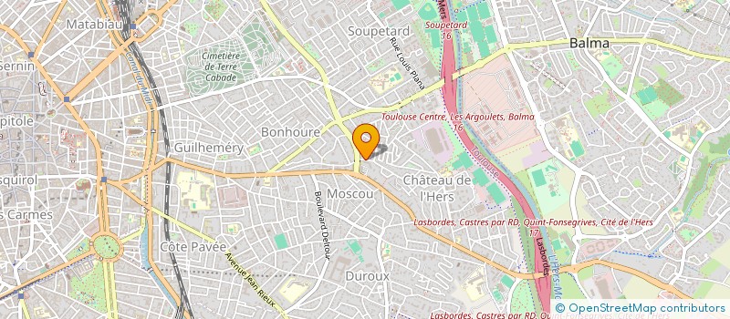 localisation de l'entreprise MONSIEUR ERIC BARDOT à TOULOUSE