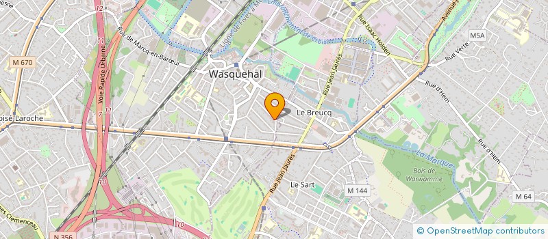 localisation de l'entreprise MONSIEUR ERIC BARGIBANT  WASQUEHAL