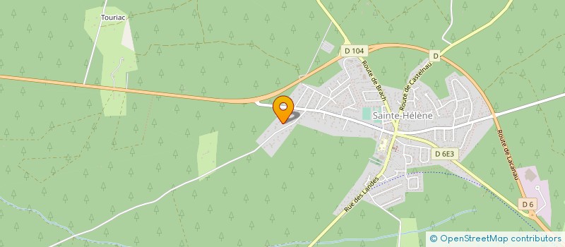 localisation de l'entreprise MONSIEUR ERIC BARNO  EYSINES