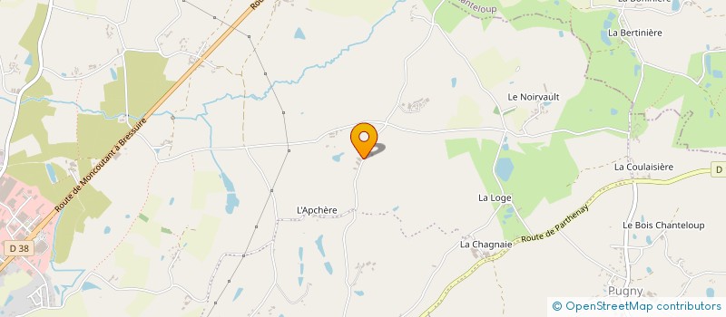 localisation de l'entreprise MONSIEUR ERIC BARRET à MONCOUTANT-SUR-SEVRE