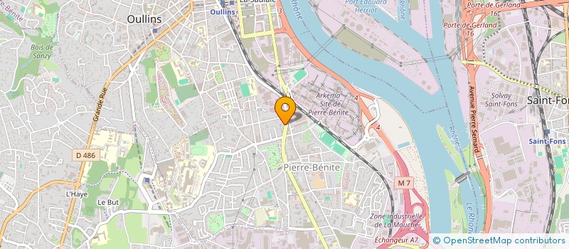 localisation de l'entreprise MONSIEUR ERIC BARRIERE  SAINT-ETIENNE