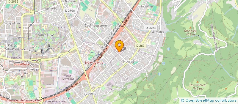 localisation de l'entreprise MONSIEUR ERIC BARTHELEMY  MOUROUX