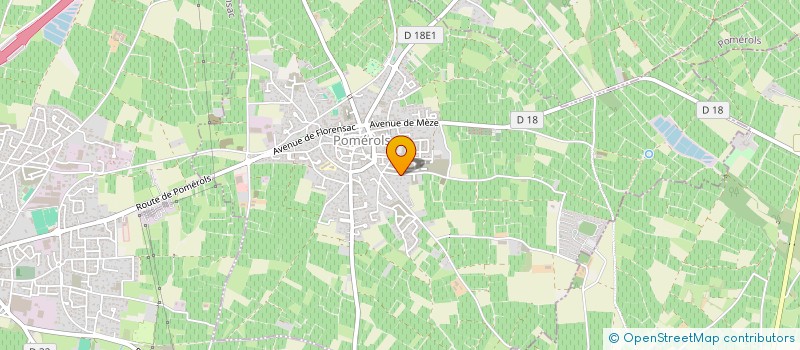 localisation de l'entreprise MONSIEUR ERIC BARTHELEMY  POMEROLS