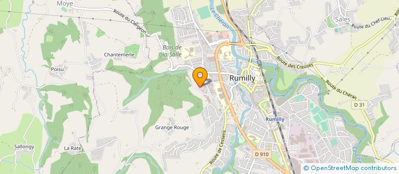 localisation de l'entreprise MONSIEUR ERIC BARTHOLOMEAU  RUMILLY