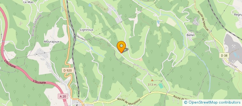 localisation de l'entreprise MONSIEUR ERIC BASCLE  BRIVE-LA-GAILLARDE