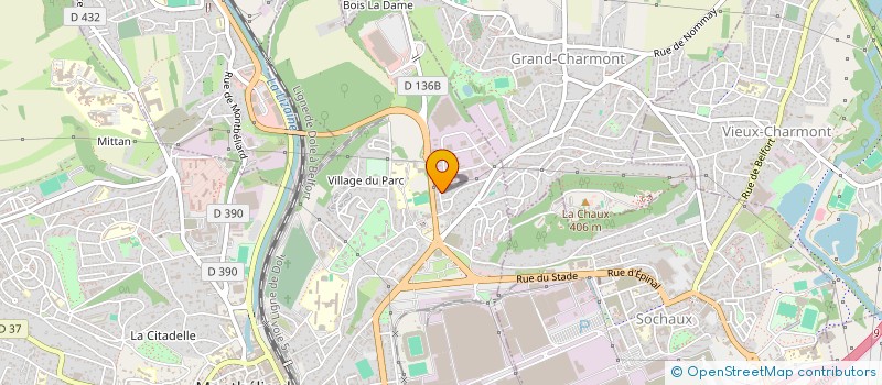 localisation de l'entreprise MONSIEUR ERIC BASSET  MONTBELIARD