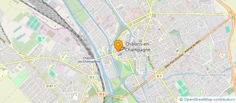 localisation de l'entreprise MONSIEUR ERIC BATTISTA  CHALONS-EN-CHAMPAGNE