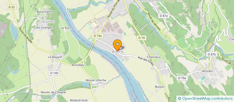 localisation de l'entreprise MONSIEUR ERIC BAUCHIE  BRIORD