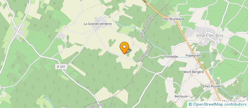 localisation de l'entreprise MONSIEUR ERIC BAUDRY  BRIZAMBOURG