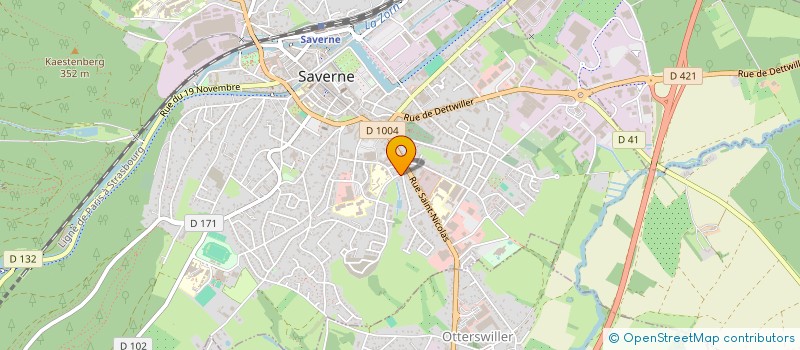 localisation de l'entreprise MONSIEUR ERIC BAUER  WOLSCHHEIM