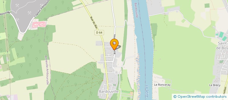 localisation de l'entreprise MONSIEUR ERIC BAUER  LA SAUSSAYE