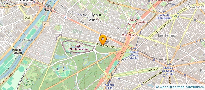 localisation de l'entreprise MONSIEUR ERIC BAUGIN-BOULZE à NEUILLY-SUR-SEINE