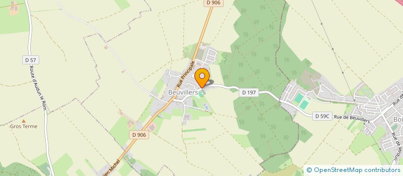 localisation de l'entreprise MONSIEUR ERIC BAUM  BEUVILLERS