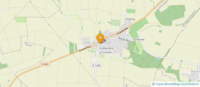 localisation de l'entreprise MONSIEUR ERIC BAVAY  VILLE-SAINT-JACQUES