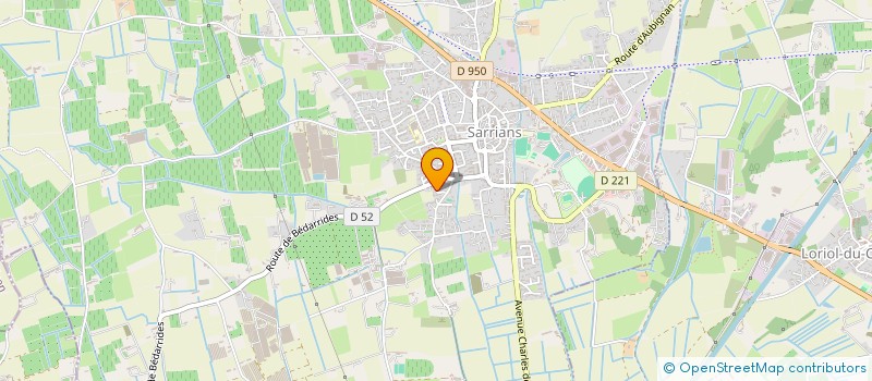 localisation de l'entreprise MONSIEUR ERIC BAXEVANOGLOU à SARRIANS