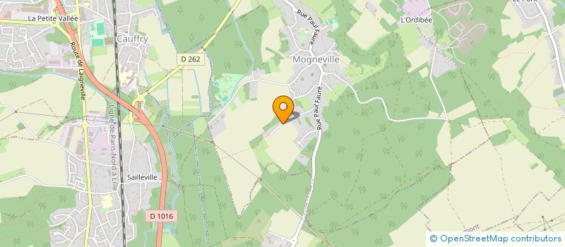 localisation de l'entreprise MONSIEUR ERIC BEAUCERF  MOGNEVILLE