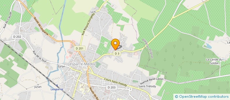 localisation de l'entreprise MONSIEUR ERIC BEAUFILS à LESPARRE-MEDOC