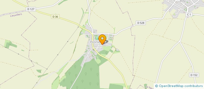 localisation de l'entreprise MONSIEUR ERIC BEAUJARD  MONTDIDIER