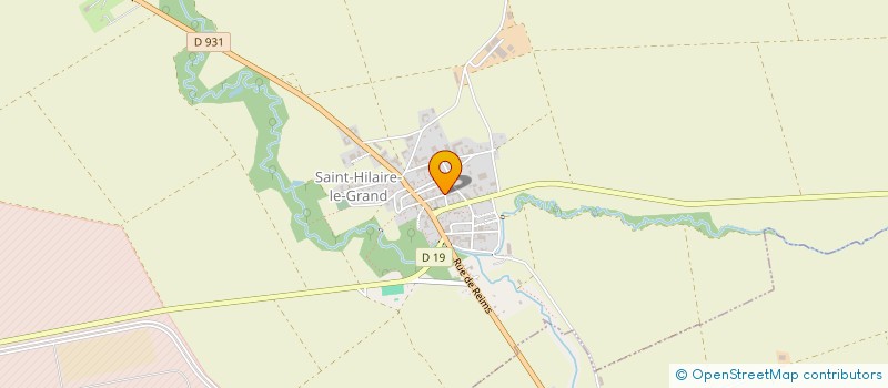 localisation de l'entreprise MONSIEUR ERIC BEAULANDE  SAINT-HILAIRE-LE-GRAND