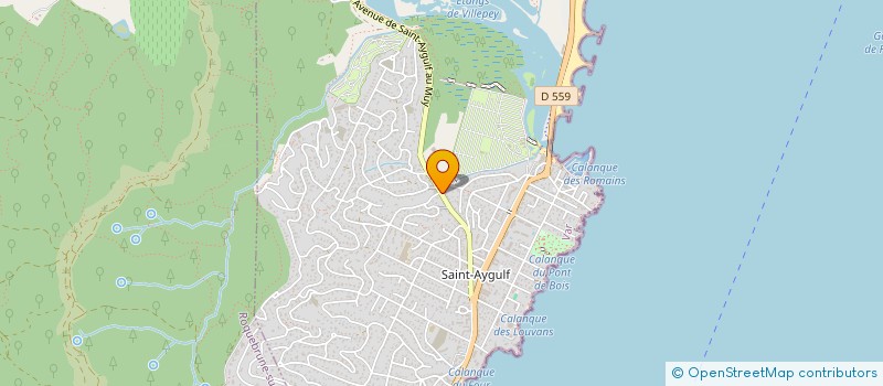 localisation de l'entreprise MONSIEUR ERIC BEAULIEU à FREJUS