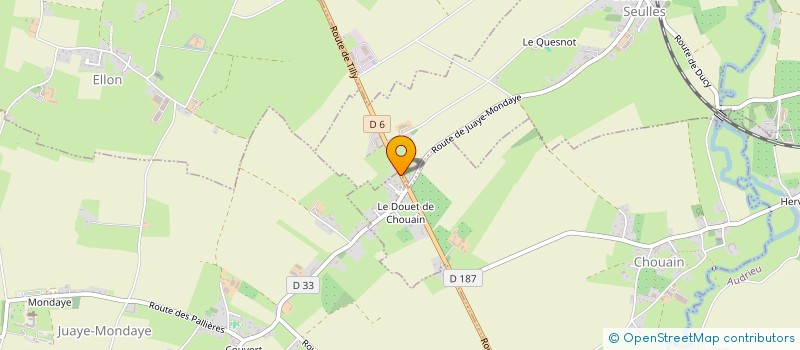 localisation de l'entreprise MONSIEUR ERIC BEAUMER  JUAYE-MONDAYE