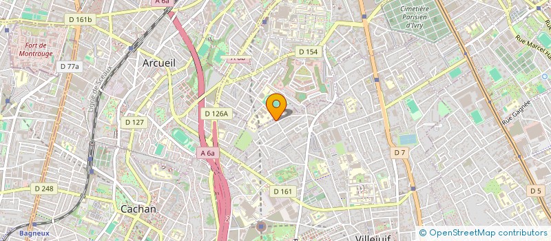 localisation de l'entreprise MONSIEUR ERIC BECKER  VILLEJUIF