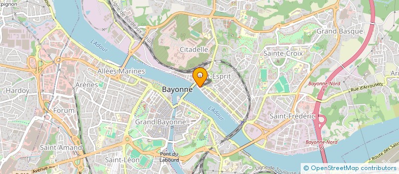 localisation de l'entreprise MONSIEUR ERIC BEDIN à BAYONNE