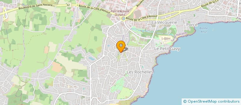 localisation de l'entreprise MONSIEUR ERIC BEDUE  SAINT-NAZAIRE