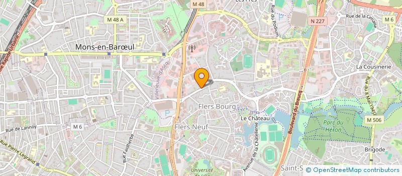 localisation de l'entreprise MONSIEUR ERIC BEGHIN à VILLENEUVE-D'ASCQ