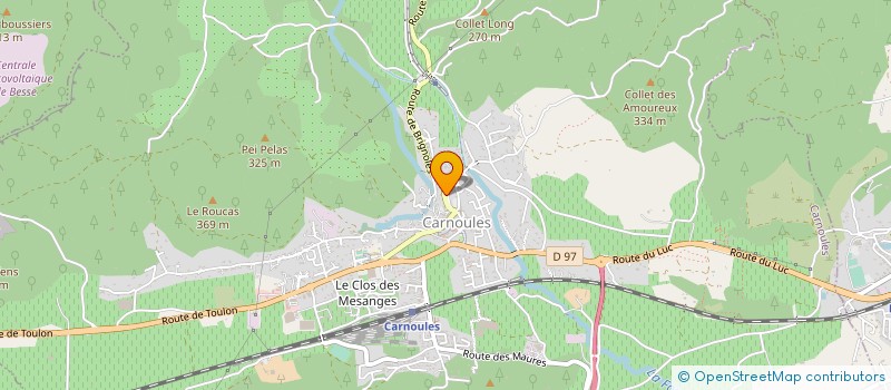 localisation de l'entreprise MONSIEUR ERIC BEHRENDT  CARNOULES