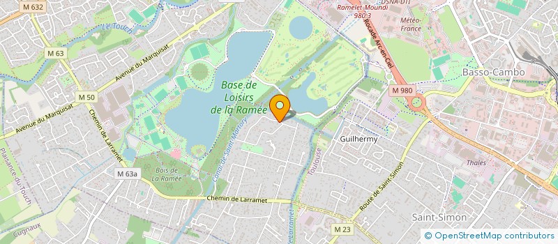 localisation de l'entreprise MONSIEUR ERIC BELGIOINO  TOURNEFEUILLE