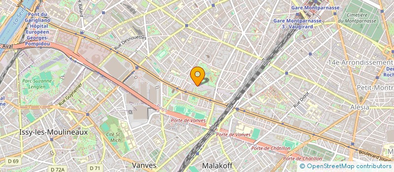 localisation de l'entreprise MONSIEUR ERIC BELINE  PARIS